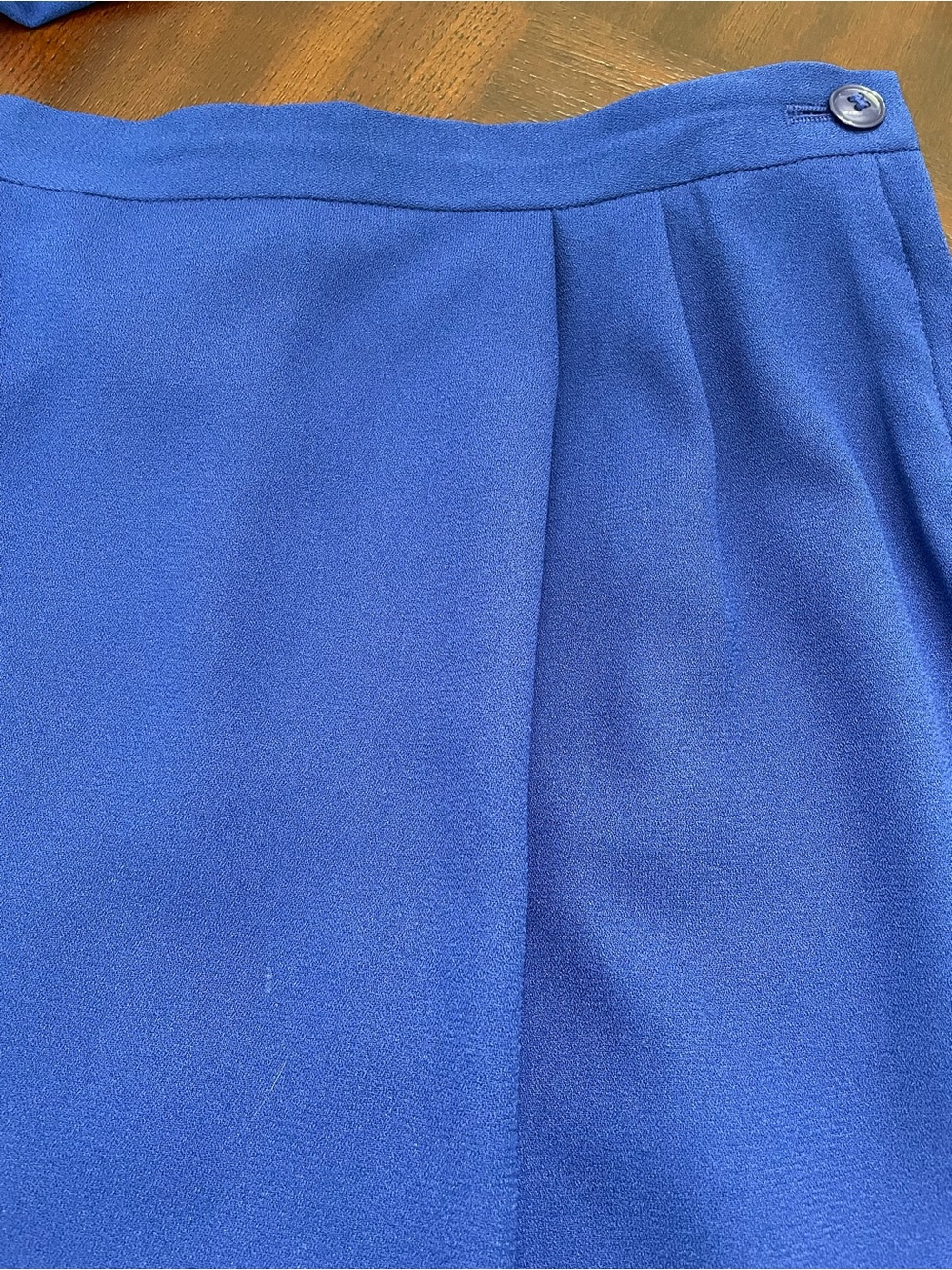 Kasper for A.S.L women’s two piece skirt suit size 8 Petite. Royal blue - Picture 10 of 11